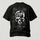 “Chrome Falcon” Skull Printed Men's T-Shirt