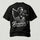 Grim Reaper Skeleton Motorcycle Printed Men's T-Shirt