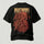 Dark Gothic Skull Printed Men's T-Shirt