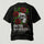 Vintage Punk Skull Rose Flower Printed Men's T-Shirt