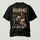 Heavy Metal Skull Printed Men's T-Shirt