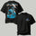 Metal Style Warrior Goddess Printed Men's T-Shirt