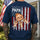 Old School Patriotic Grandkids Names Fist Bump Printed Men's T-shirt