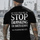 My Wife Told Me To Stop Drinking or She'd Leave Now I'm Gonna Miss Her Printed Men's T-Shirt