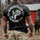 Retro K9 German Shepherd Police Dog Printed Men's T-Shirt