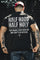 Half Hood Hald Holy Printed Men's T-Shirt