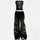 Gothic Skull Chain Bandeau Top & Elasticated Trousers Two-Piece Set