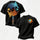 Viking Mjolnir Ice & Fire Graphic Printed Oversized Unisex T-shirt