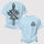 Viking Compass Crossed Swords Axes Printed Oversized Unisex T-shirt