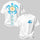 The Flow of the Ocean Turtle Printed Oversized Unisex T-shirt