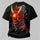 The Lord of Flame Ghosts Printed Oversized Unisex T-shirt