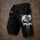 Viking Skull Trendy Men's Zipper Shorts (No Belt Included)