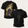 The Wrath of Odin: Golden Dust Printed Oversized Unisex T-shirt