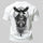 Viking Odin Raven Printed Oversized Unisex T-shirt
