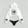 Spooky Mama Printed Women's Cropped Hoodie & Thong Sets  