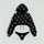 Halloween Ghost Printed Women's Cropped Hoodie & Thong Sets  
