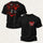 Raging Crimson Oni Graphic Printed Oversized Unisex T-shirt