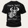 Valhalla Bound Viking Skull Printed Oversized Unisex T-shirt