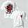 Sakura Wave Hannya Graphic Printed Oversized Unisex T-shirt