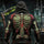 ombie Skeleton Bloody Bones Halloween Costume Hoodie Printed Fleece-lined Unisex Hoodie Image - 1