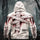 Dark Stitched Skeleton Lab Horror Halloween Hoodie Printed Fleece-lined Unisex Hoodie Image - 1