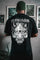 Japanese Hannya Mask Printed Oversized Unisex T-shirt