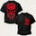 Patriotic Skull Graphic  Printed Oversized Unisex T-shirt