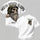 Born to Ride Helmet Skull Graphic Oversized Unisex T-shirt