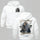 “Too blessed to be stressed. “Skull Printed Fleece-lined Unisex Hoodie Image - 4