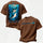 Call of the Sea Manta Ray Printed Oversized Unisex T-shirt