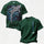 Call of the Sea Fish Wave Printed Oversized Unisex T-shirt