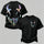 Cyberpunk Iridescent Creepy Grin Printed Oversized Unisex T-shirt