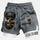 Forever Outlaw Skull motorcycle printed Men's Shorts