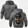 Forever Outlaw Skull motorcycle Printed Fleece-lined Unisex Hoodie