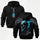 Road Rebels Skull Printed Fleece-lined Unisex Hoodie
