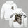 Born to Ride Biker Skull Printed Fleece-lined Unisex Hoodie