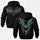 Born to Ride Skull Printed Fleece-lined Unisex Hoodie