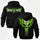 Born to Ride Skull Printed Fleece-lined Unisex Hoodie