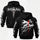 Born to Ride Skull Printed Fleece-lined Unisex Hoodie