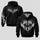 Cyberpunk Gothic Printed Fleece-lined Unisex Hoodie