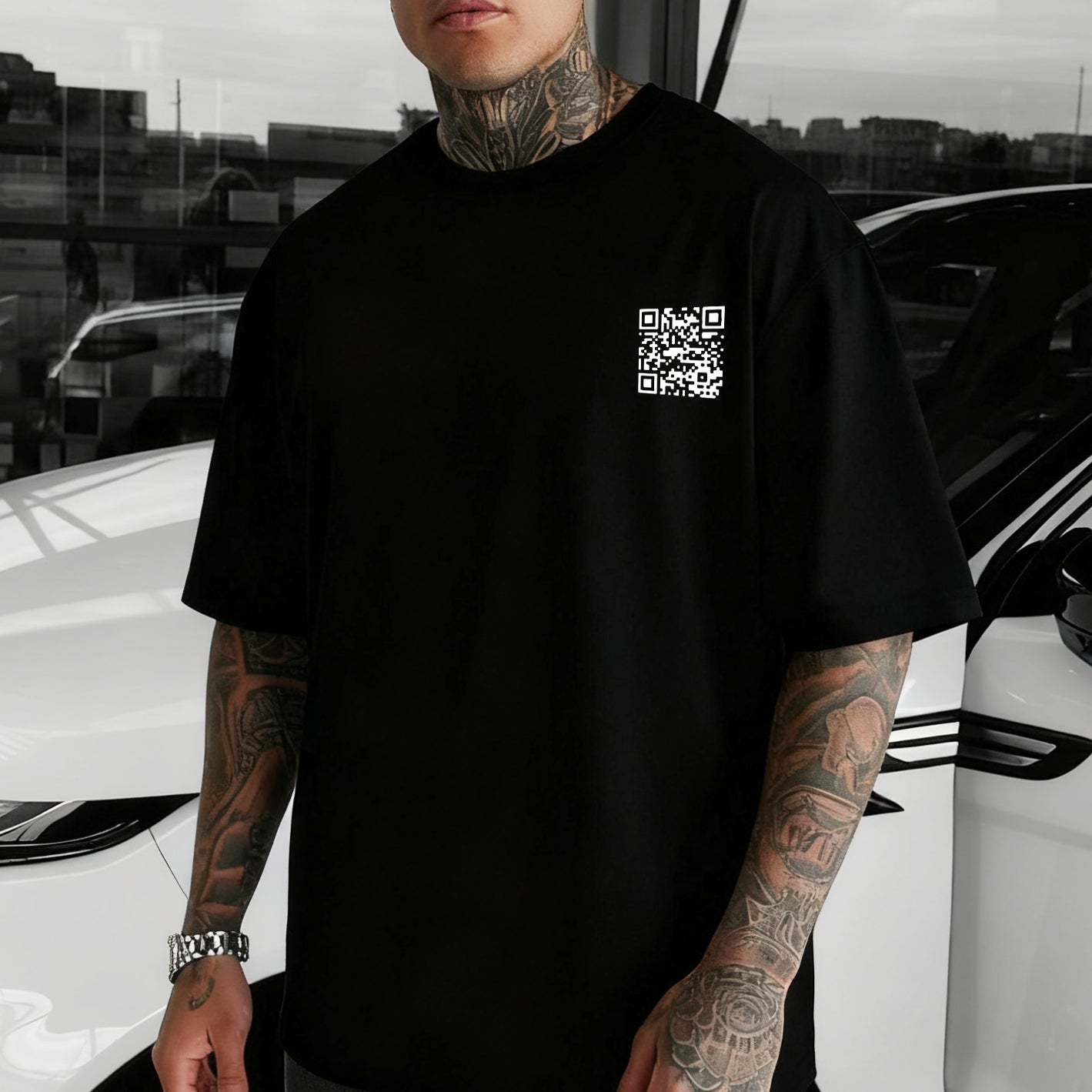 Hide Information Funny Printed Men's T-shirt