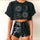 Neojana Fashion Casual Sun Patterns Plus T-Shirt - chicyea