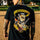 Uprandy Portrait Letter Casual Crew Neck T-Shirt - chicyea