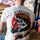 Uprandy Cool Devil Club Skull Print T-Shirt - chicyea