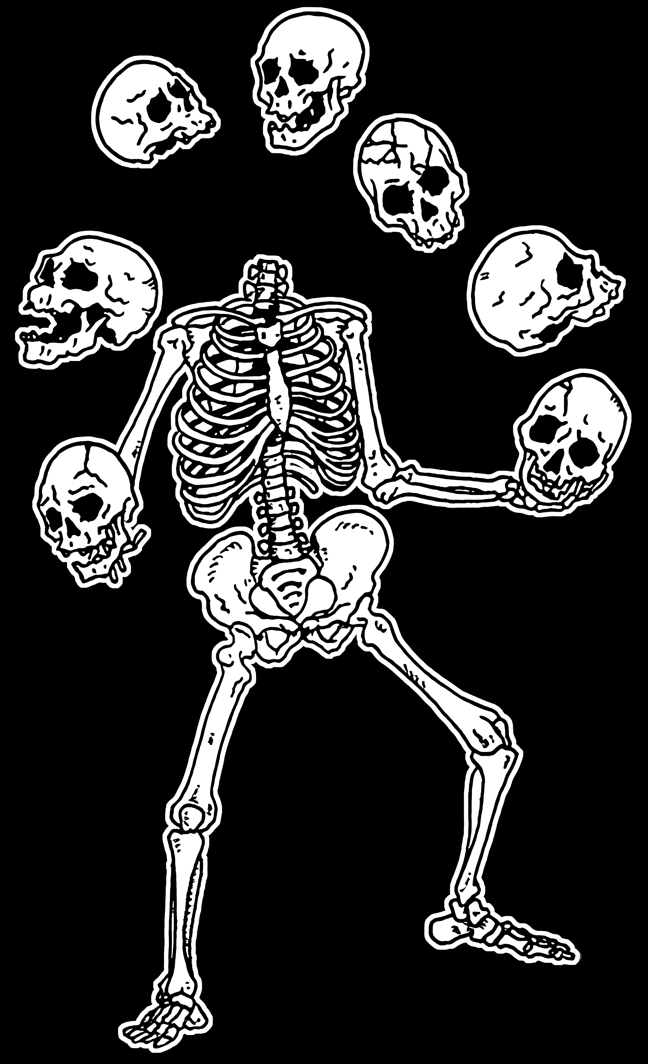 Minnieskull Death Skull Printed Women Black Designer T-Shirt - chicyea