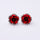 Rose Flower Lady Fashion Designer Stud Earrings - chicyea