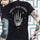 Minnieskull Read The Signs Skeleton Hand Eye Print T-Shirt Designer - chicyea