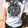 Minnieskull Not A Long Time Letter Skull Print Women' Casual Tees - chicyea
