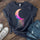 Neojana Colorful Moon Rainbow Printed Tees - chicyea