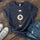 Neojana Abstract Moon Sun Printed Short Sleeve Tees - chicyea